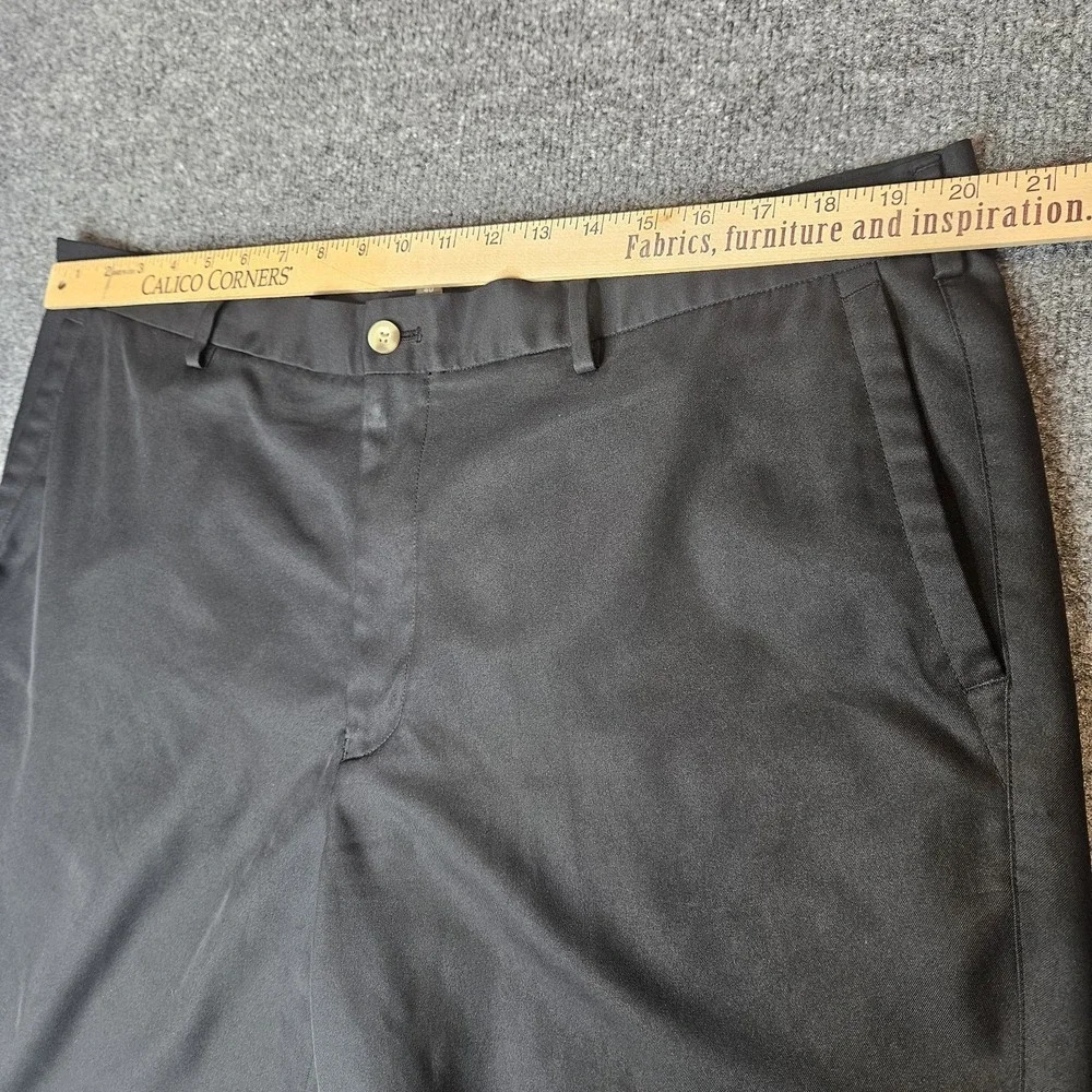 Peter Millar Men's Crown Sport Golf Shorts Size 40 Black Travel Stretch Comfort